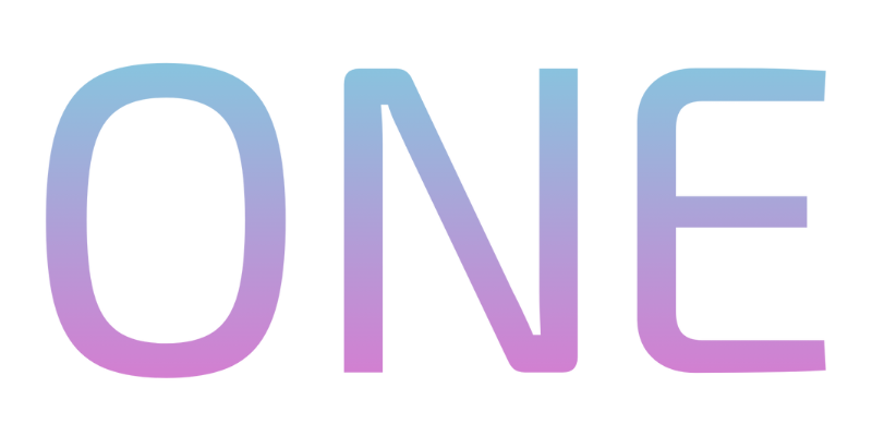one